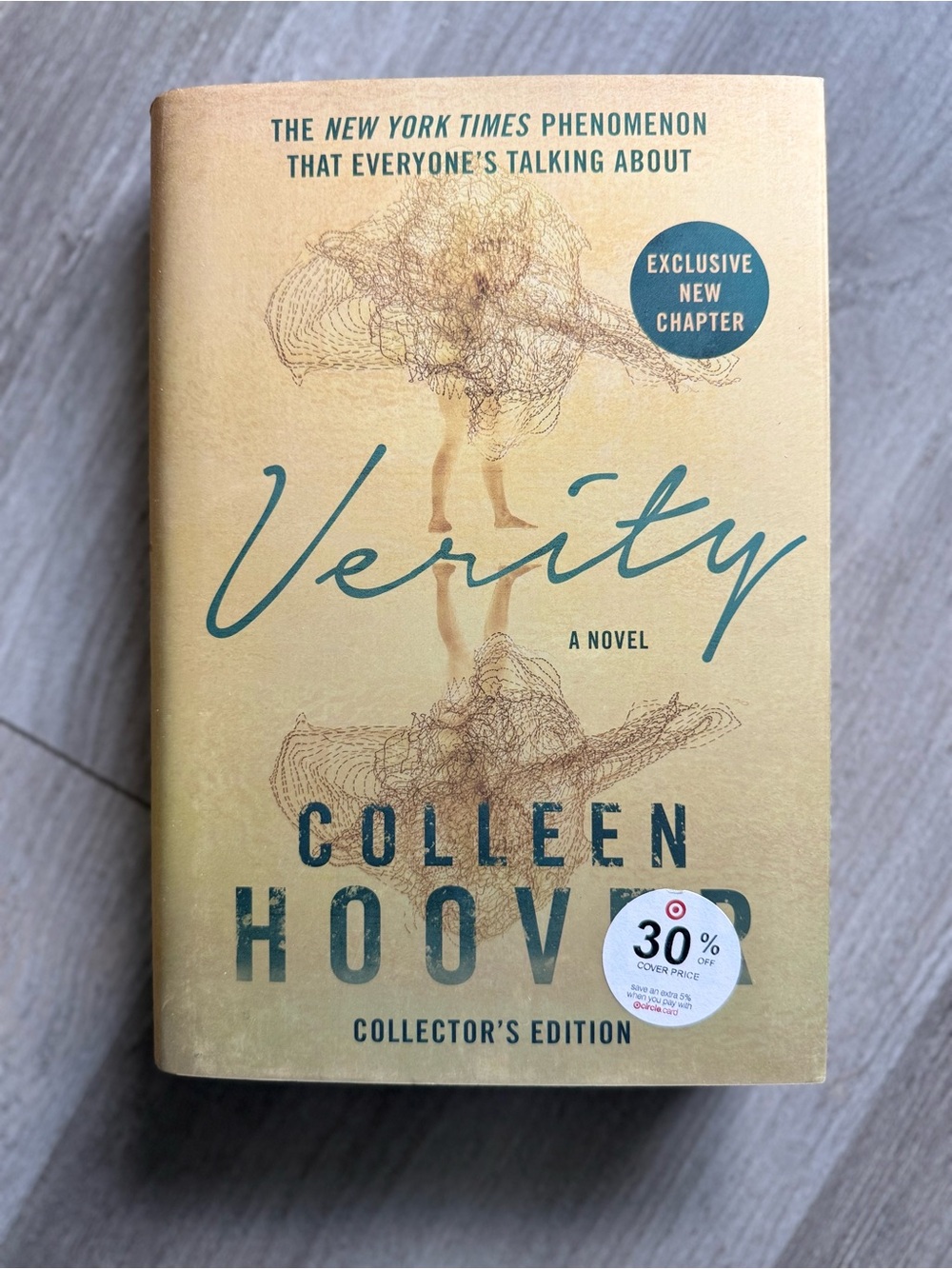 Brand new gold hardcover collectors edition Verity by Colleen Hoover